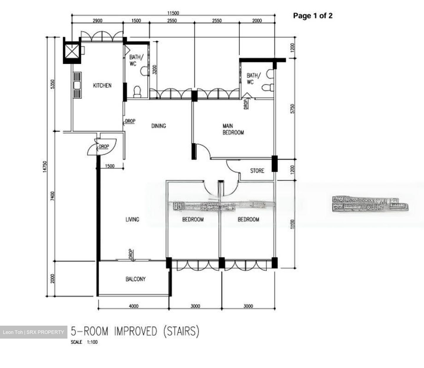 Blk 711 Bedok Reservoir Garden (Bedok), HDB 5 Rooms #454024501